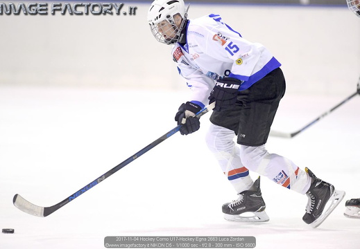 2017-11-04 Hockey Como U17-Hockey Egna (3-15)